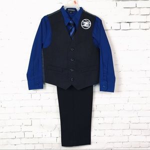 NWT Boys 4 piece pant suit